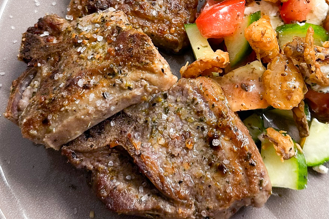 Lavender & Herb Lamb Chops