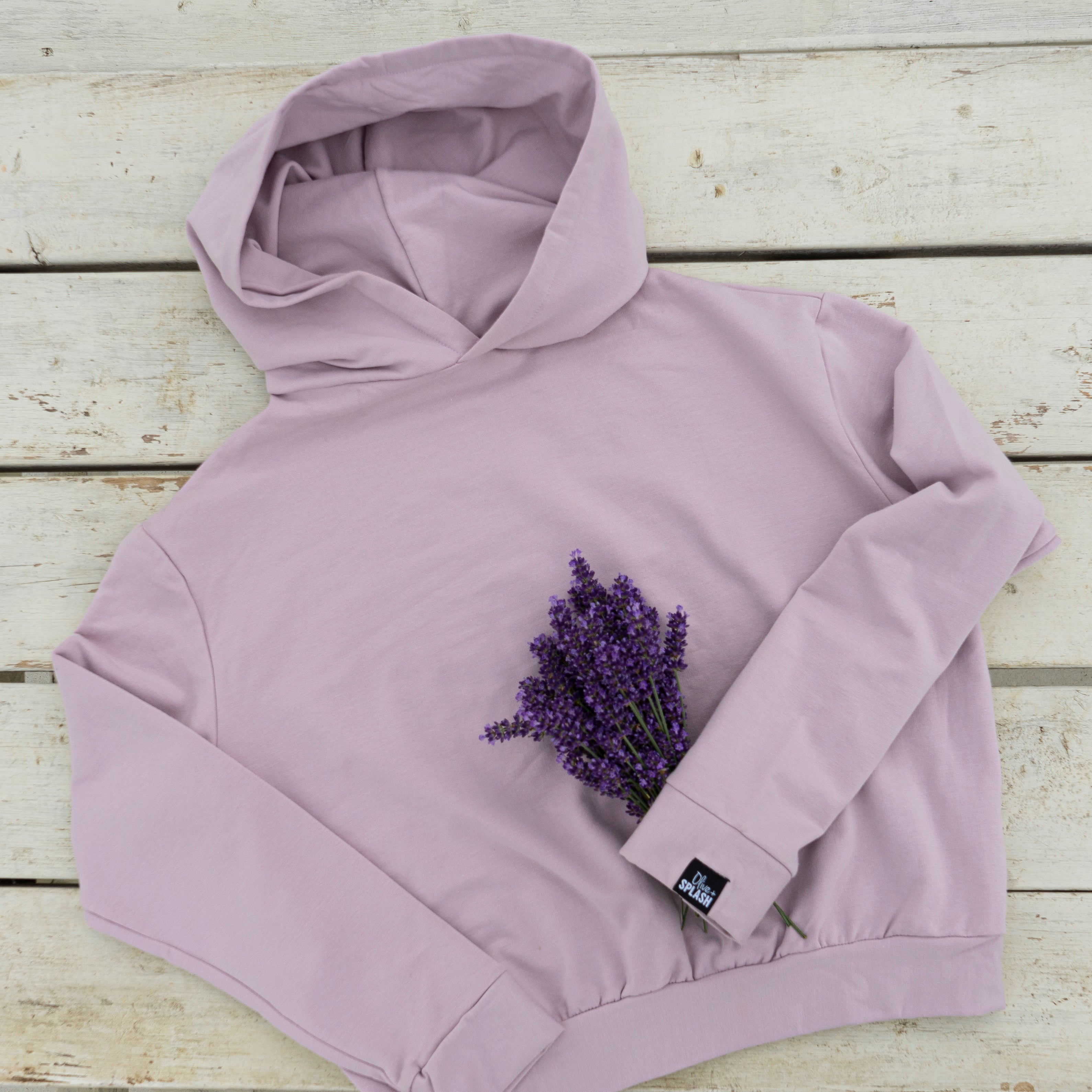 Hollister lavender hoodie best sale