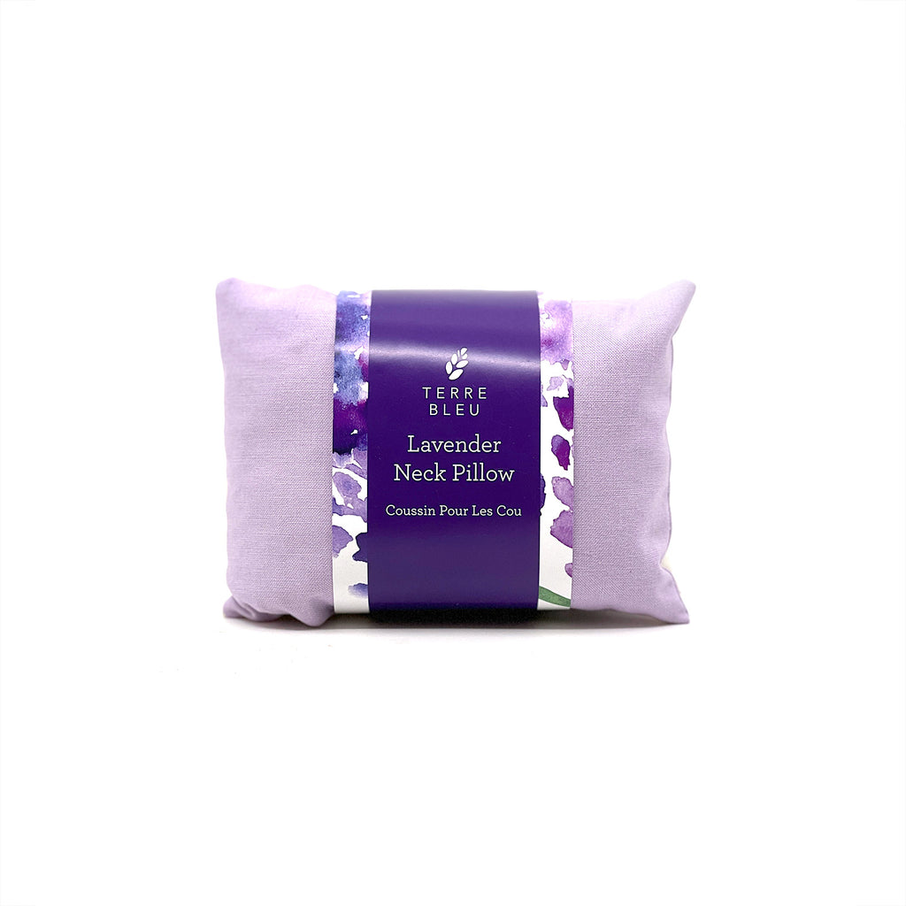 Lavender Neck Pillow Terre Bleu